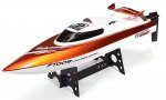 KIK RC Závodný športový čln FT-09 2,4 Ghz, 46 cm oranžová