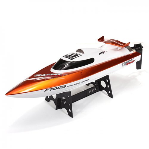 KIK RC Závodný športový čln FT-09 2,4 Ghz, 46 cm oranžová