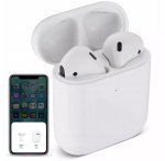 Pronett Bezdrôtové slúchadlá i200 GPS - TWS s dobíjacím boxom biele