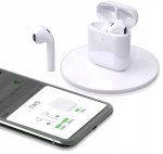 Pronett Bezdrôtové slúchadlá i200 GPS - TWS s dobíjacím boxom biele