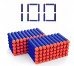 Pronett Náhradní náboje do pistole Nerf 7 cm 100 ks
