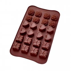 Pronett Silikonová forma na čokoládu pralinky 2 ks