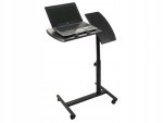 Verk 06203 Stůl pro notebook vysoký černý