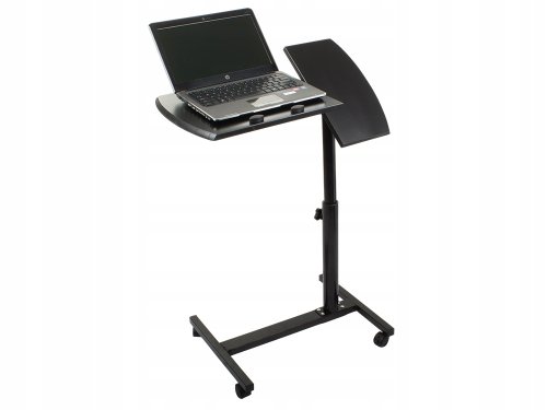 Verk 06203 Stůl pro notebook vysoký černý