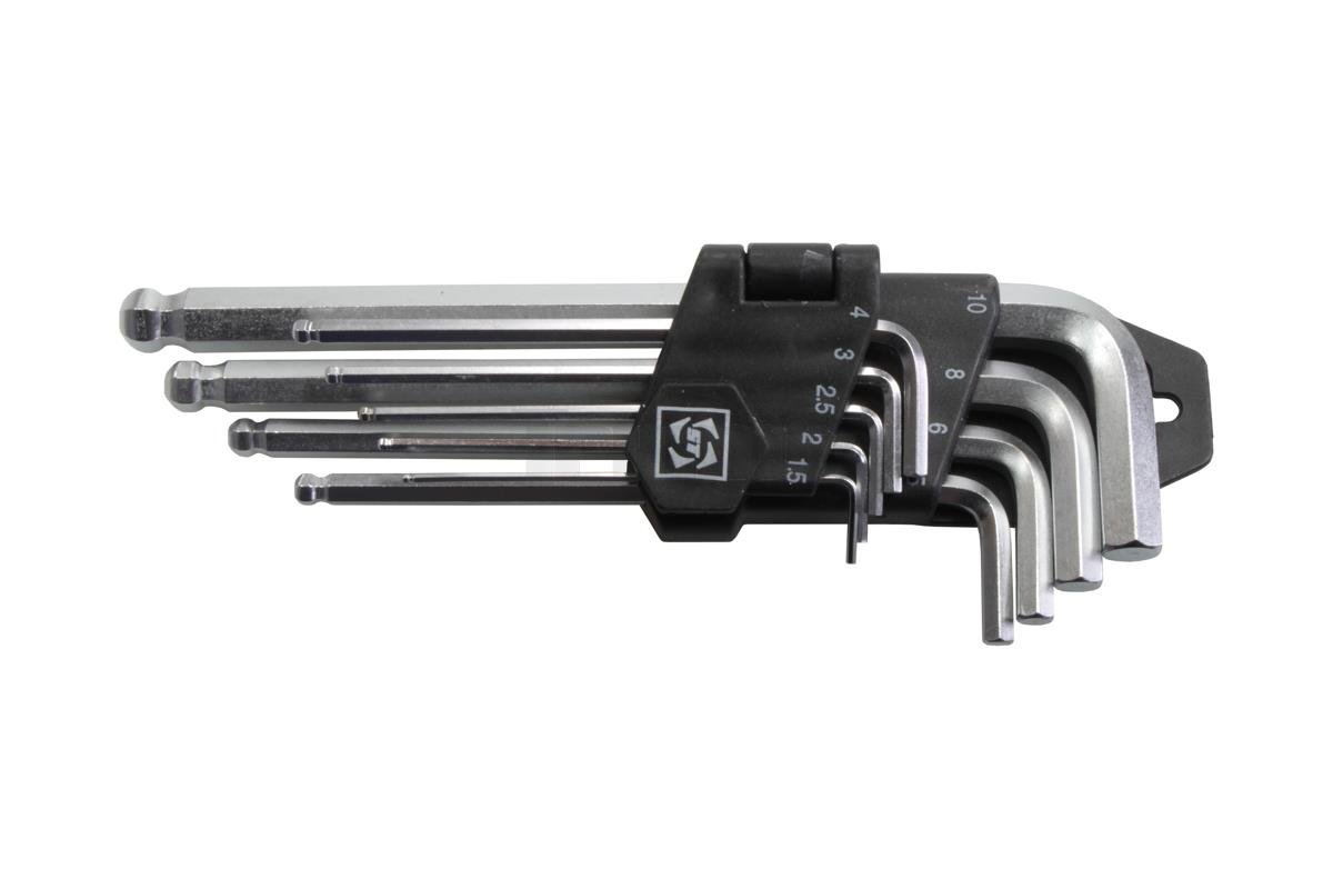 Verk 11284 Imbus Sada kľúčov s guličkou 9 ks dlhé