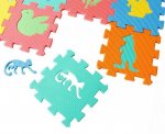 Kruzzel 4495 Penové puzzle EVA 16 x 16cm - 72 ks