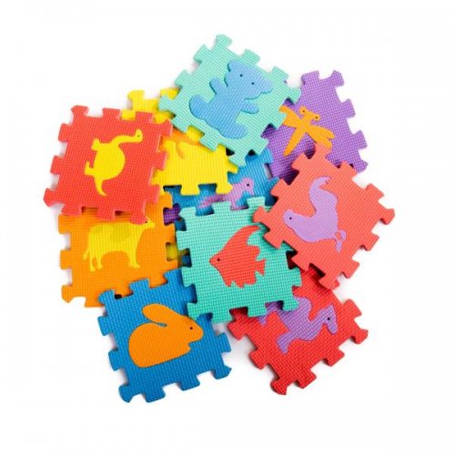 Kruzzel 4495 Penové puzzle EVA 16 x 16cm - 72 ks