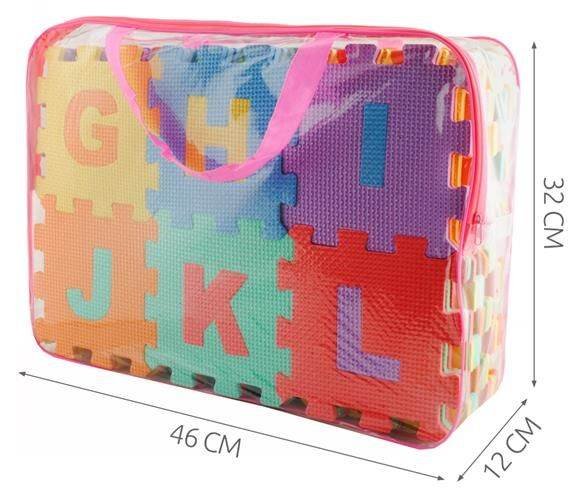 Kruzzel 4495 Penové puzzle EVA 16 x 16cm - 72 ks