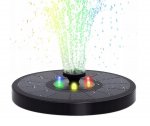 APT ZD70G Solární fontána k zahradnímu jezírku RGB