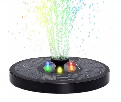 APT ZD70G Solární fontána k zahradnímu jezírku RGB