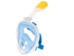 KIK Celotvárová šnorchlovacia maska ​​modrá S/M