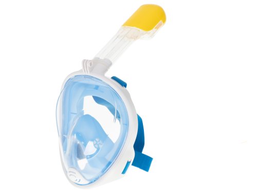 KIK Celotvárová šnorchlovacia maska ​​modrá S/M