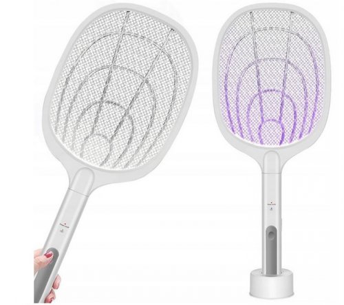 Verk 24062 Plácačka na mouchy elektrická s UV světlem bílá