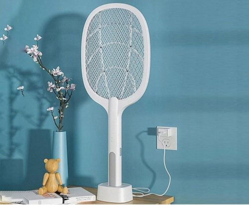 Verk 24062 Plácačka na muchy elektrická s UV svetlom biela