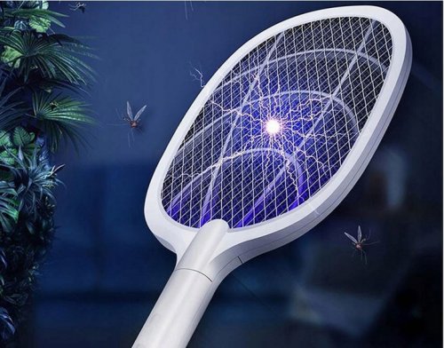 Verk 24062 Plácačka na muchy elektrická s UV svetlom biela