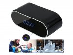 Verk 06227 Špionážní budík s FULL HD kamerou, WiFi černý