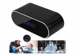 Verk 06227 Špionážní budík s FULL HD kamerou, WiFi černý