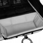 Malatec 14746 Vozík za kolo 3v1 LED černošedý
