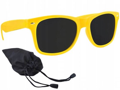 ISO Slnečné okuliare Wayfarer - žlté
