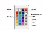 Verk 12257 LED pásik RGB 4,5 m s diaľkovým ovládaním