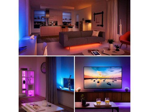 Verk 12257 LED pásik RGB 4,5 m s diaľkovým ovládaním