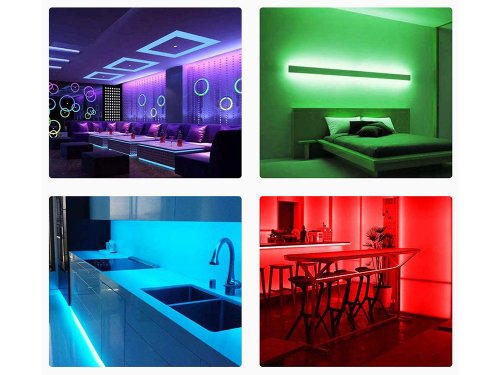 Verk 12257 LED pásik RGB 4,5 m s diaľkovým ovládaním