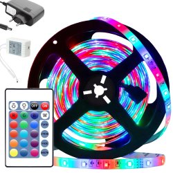 Verk 12258 LED pásek RGB 3528 5 m s dálkovým ovládáním 