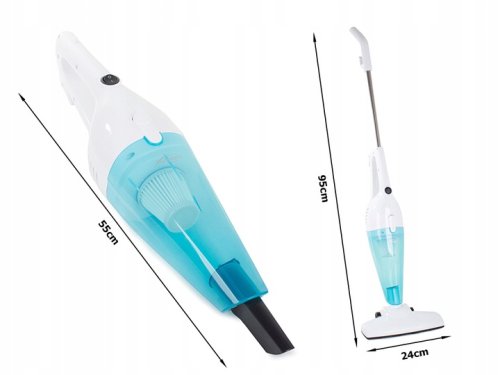 Verk 24047 Bezvreckový ručný vysávač Hepa 600W 2v1