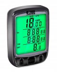 Trizand 18666 Vodeodolný tachometer na bicykel IPX4 čierny