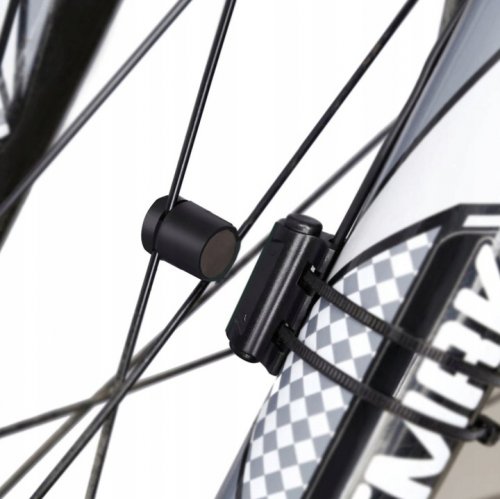 Trizand 18666 Vodeodolný tachometer na bicykel IPX4 čierny