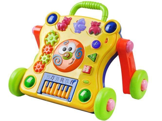 Run Li Toys 4681 Interaktivní chodítko 3v1