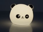 Verk 24077 Nočná RGB lampička dotyková panda 3 x AAA