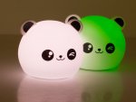 Verk 24077 Nočná RGB lampička dotyková panda 3 x AAA