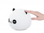 Verk 24077 Nočná RGB lampička dotyková panda 3 x AAA