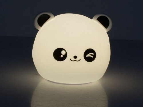 Verk 24077 Nočná RGB lampička dotyková panda 3 x AAA