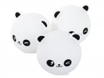 Verk 24079 Noční RGB lampička dotyková panda USB 1200mAh s dálkovým ovládáním