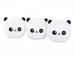 Verk 24079 Noční RGB lampička dotyková panda USB 1200mAh s dálkovým ovládáním