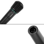 APT AG100D Mini karaoke mikrofon se sluchátky černý
