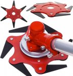Malatec 18528 Nůž na křovinořez 6ti hranný