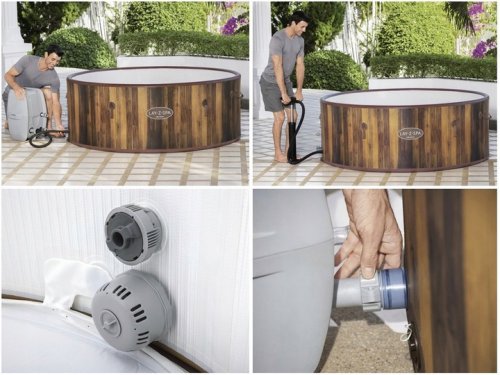 Bestway 60025 Lay-Z-Spa Helsinki Nafukovacia vírivka