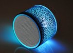 ISO 4801 LED bluetooth reproduktor - černý