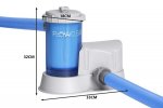 Bestway 58675 Kartušová filtrácia Flowclear, 5678l/hod
