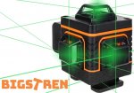 Bigstren 18763 4D Křížový Nivelační Laser 16 Liniový Přístroj