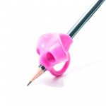 KIK Pomôcka pre správne držanie ceruzky ružová 3 ks