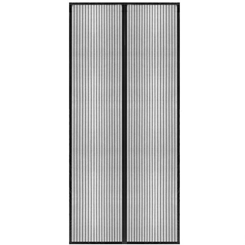 Malatec 18602 Moskytiéra do dveří s magnety HQ 100x210 cm černá