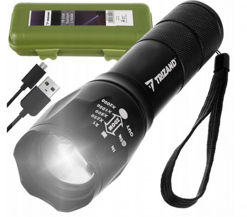 Trizand 18368 Svietidlo T6, USB, LED CREE-XML-T6