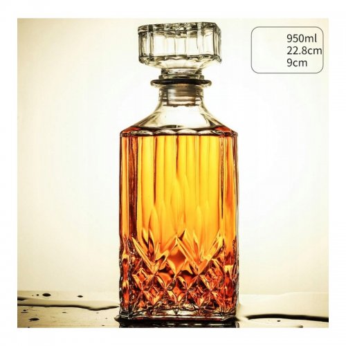 eCa Sklenená karafa na whisky - 950 ml