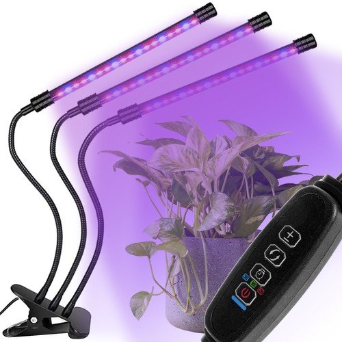Gardlov 19242 LED Lampička pro pěstování rostlin 20 LED 3 panely 11 W