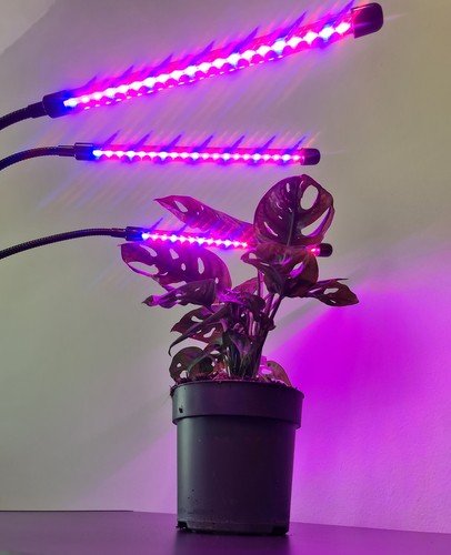 Gardlov 19242 LED Lampička pro pěstování rostlin 20 LED 3 panely 11 W