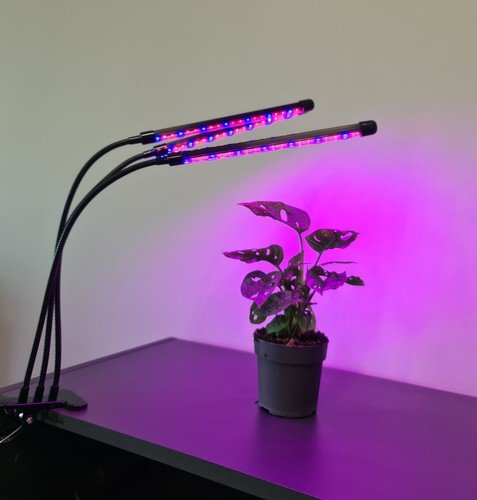 Gardlov 19242 LED Lampička pro pěstování rostlin 20 LED 3 panely 11 W